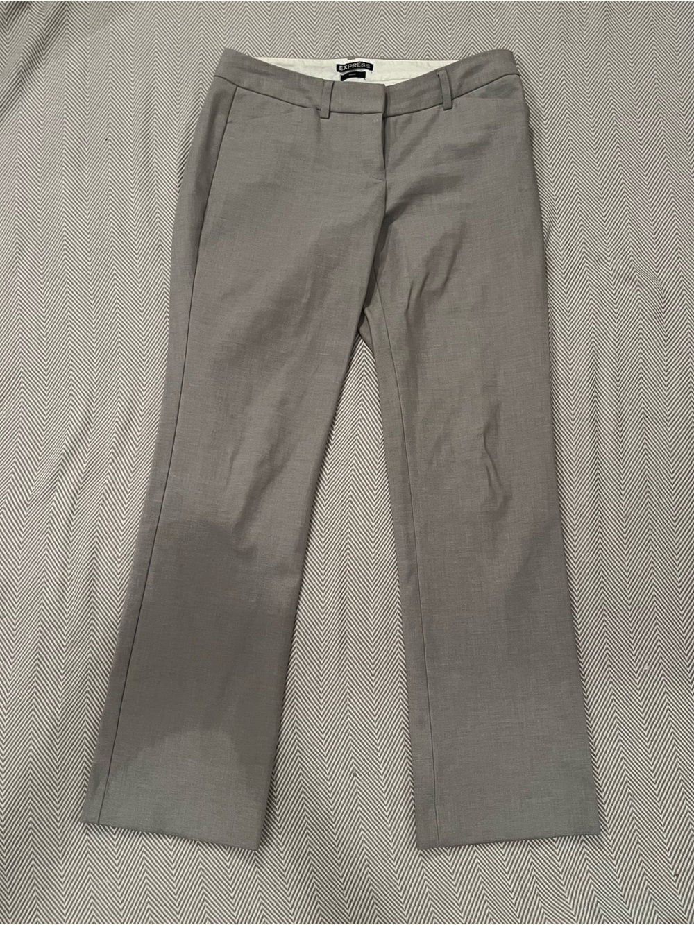 Express Light Gray Women's Dress Pants